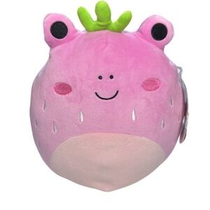 Squishmallows Adabelle the Strawberry Frog 8 Inch Plush